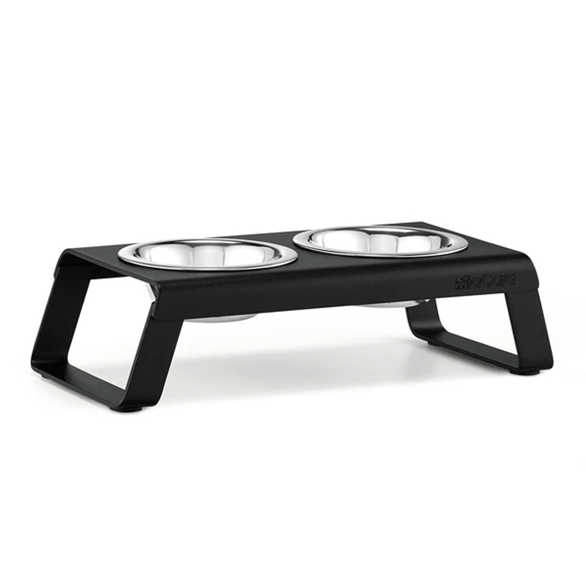 Miacara Desco Dog Feeder in Black For Large Dogs