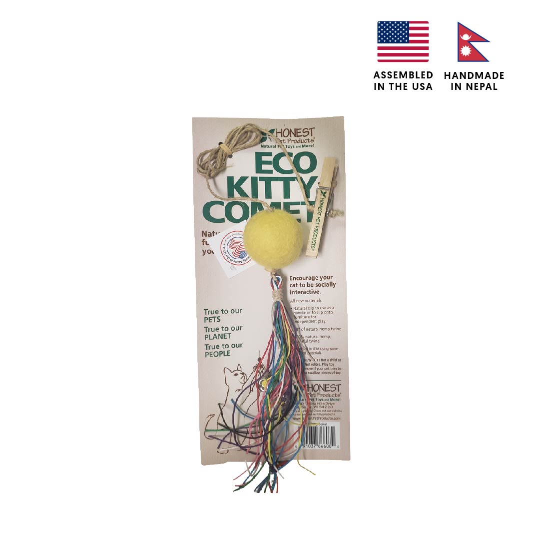 Eco-Kitty Comet: Eco-Friendly Cat Toys for Interactive Fun