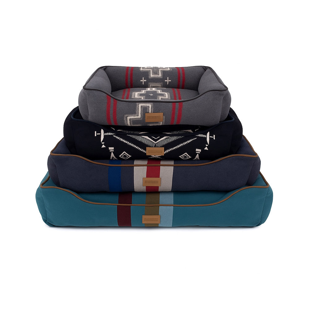 Pendleton Orthopedic Bolster Dog Bed – Durable, Stylish Kuddler with Removable Berber Cover