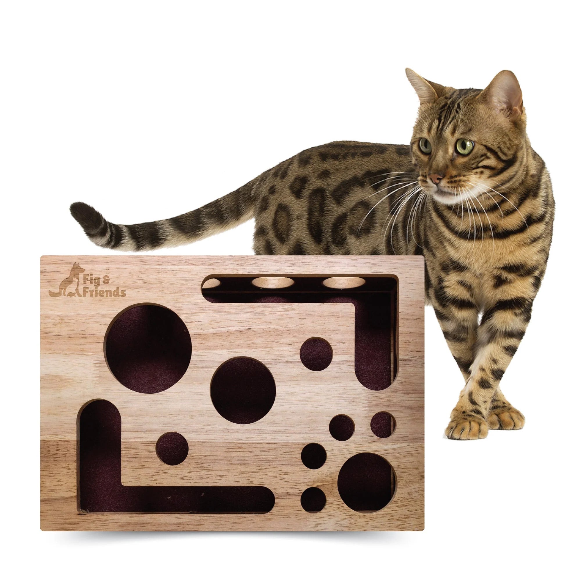The Original Cat Nail File Enrichment Box